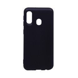 Capa de Silicone Mole para Samsung Galaxy A10E/A20E Preto Capa de Silicone Mole para Samsung Galaxy A10E/A20E Preto